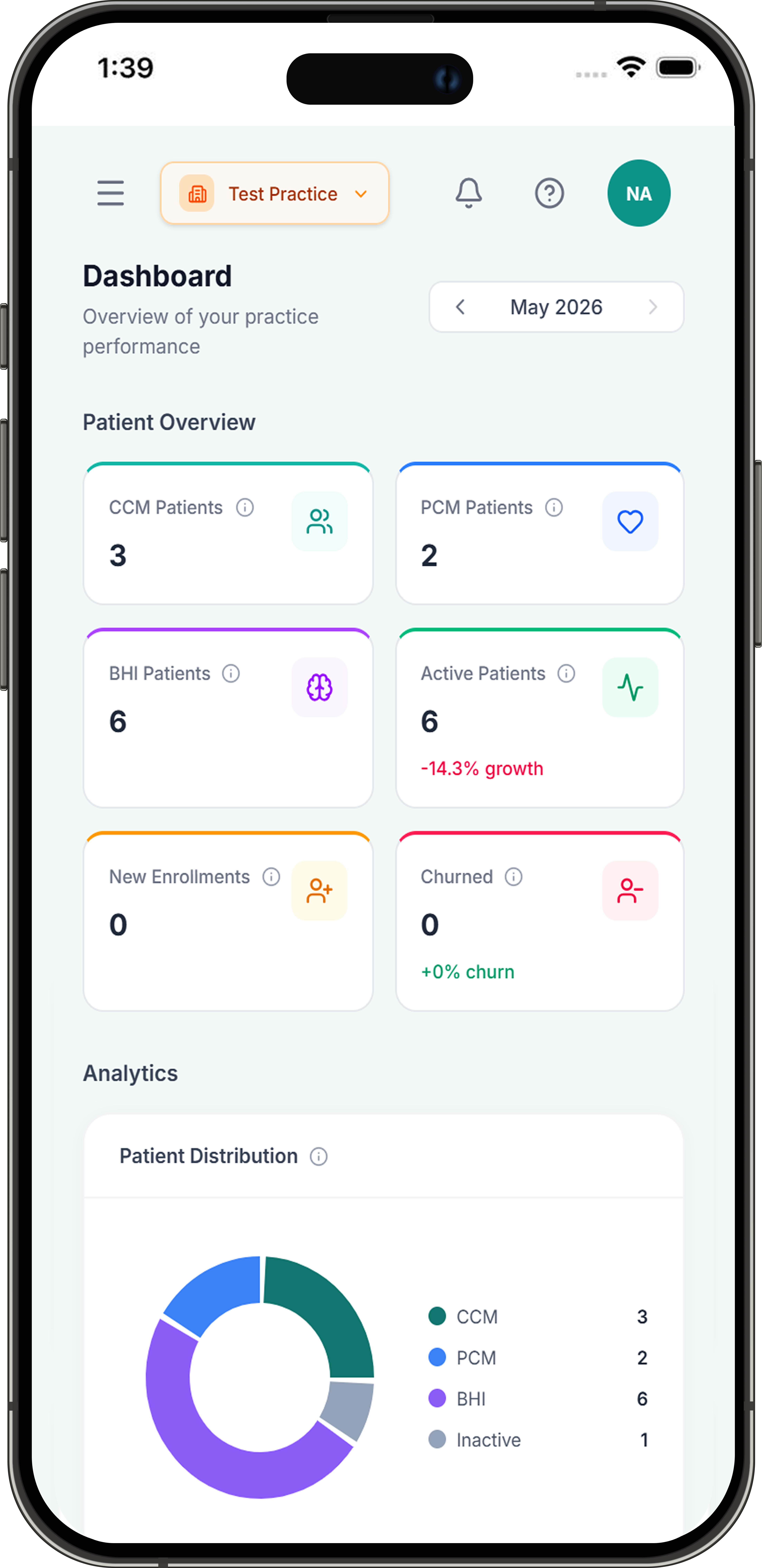 DAWAM AI Patient Insights on mobile